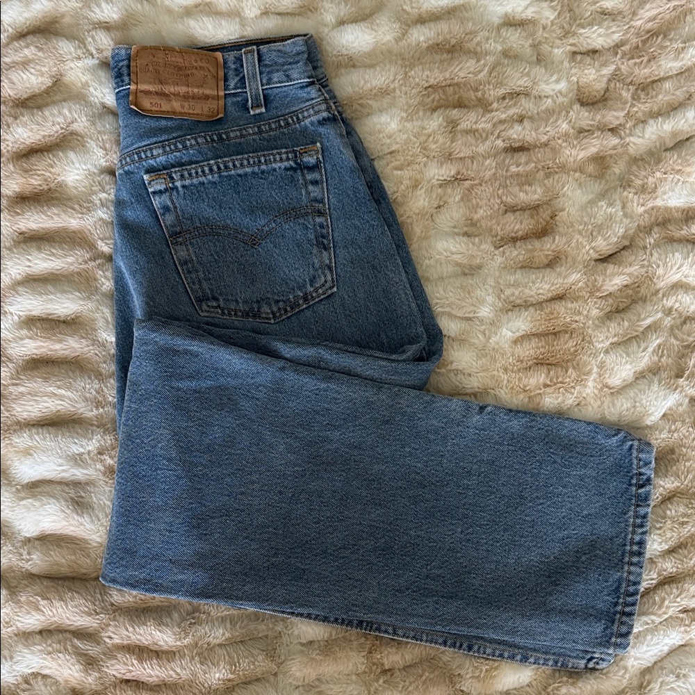 Levi's Blue Straight Leg Men's Jeans